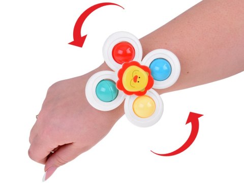 Kolorowy Fidget Spinner Zabawka sensoryczna antystresowa dla dzieci ZA5576