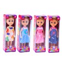 Mini Laleczka Z Długimi Włosami W Sukience 15cm Mix