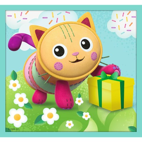 Puzzle - 10w1 - W świecie Gabi - Koci Domek Gabi - Trefl 96003