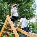 CLASSIC WORLD EDU Drewniany Plac Zabaw XL Zestaw Drabinka Montessori do Wspinaczki