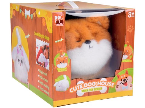 Interaktywny piesek rudy PULPET - szczeka i rusza oczkami + nagrywa ZA5479