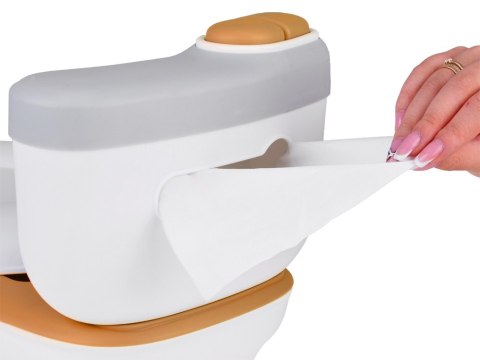 Śpiewający Nocnik Toaleta dla Dzieci z Schowkiem na Chusteczki ZA5210