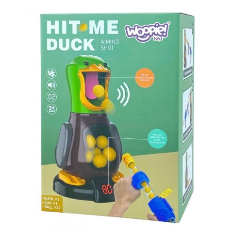 WOOPIE Gra Zręcznościowa "Głodna Kaczka"- Zestaw 3 szt.