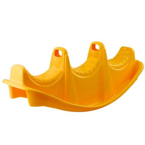 Bujak Trzyosobowy Rocker Pies Kołyska Naklejki Żółty 2080