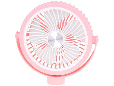 Cichy Wiatrak biurkowy Wentylator Bezprzewodowy USB 3 x nawiew ZA5609