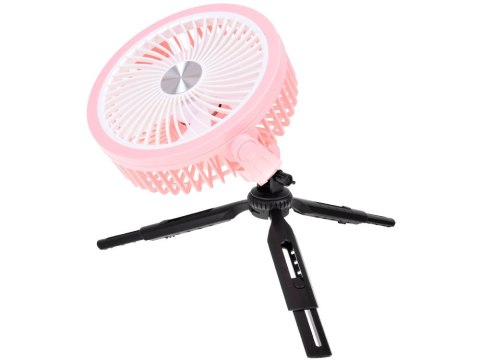 Cichy Wiatrak biurkowy Wentylator Bezprzewodowy USB 3 x nawiew ZA5609