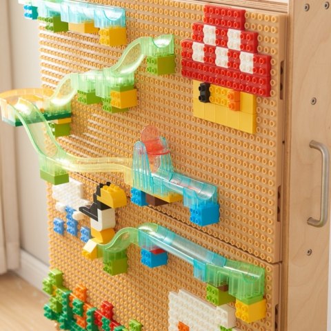 MASTERKIDZ Drewniana Tablica STEM Wolnostojąca + Akcesoria