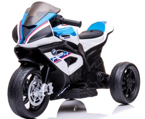 Motorek na akumulator BMW HP4 BIAŁY, muzyka, światła, dla dzieci 2-5 lat