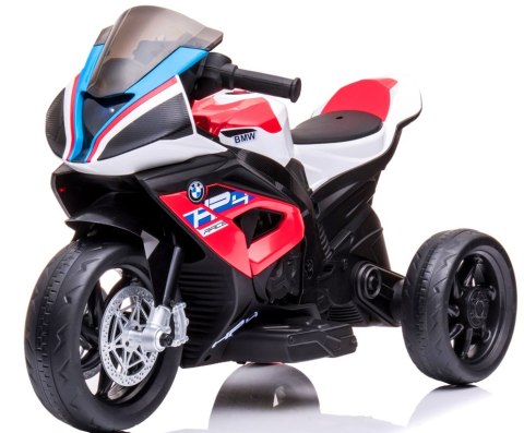 Motorek na akumulator BMW HP4 CZERWONY, muzyka, światła, dla dzieci 2-5 lat