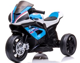 Motorek na akumulator BMW HP4 NIEBIESKI, muzyka, światła, dla dzieci 2-5 lat
