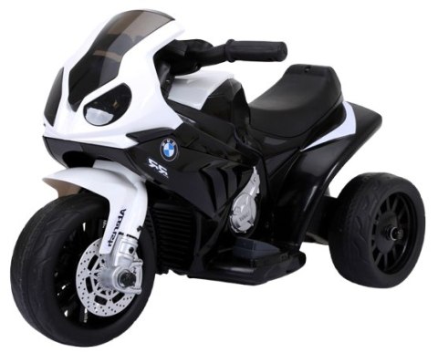 Motorek na akumulator dla dzieci BMW S1000rr BIAŁY, muzyka, światełka