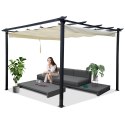 PERGOLA ogrodowa Para Sole ESTIVO 3x3x2,4m Wodoodporne zadaszenie SP0835
