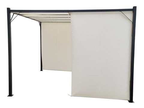 PERGOLA ogrodowa Para Sole ZONA 3x3x2m Wodoodporne zadaszenie ROLETY SP0836
