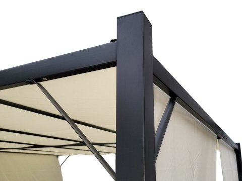PERGOLA ogrodowa Para Sole ZONA 3x3x2m Wodoodporne zadaszenie ROLETY SP0836
