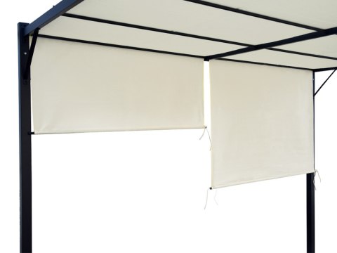 PERGOLA ogrodowa Para Sole ZONA 3x3x2m Wodoodporne zadaszenie ROLETY SP0836