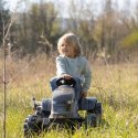 SMOBY Traktor XXL Szary na Pedały z Przyczepką