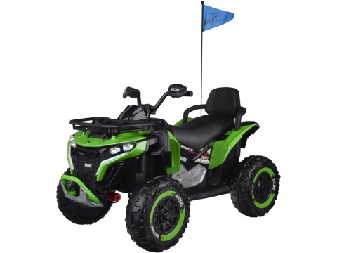Duży quad na akumulator dla dziecka 4x4 PA0328 Zielony