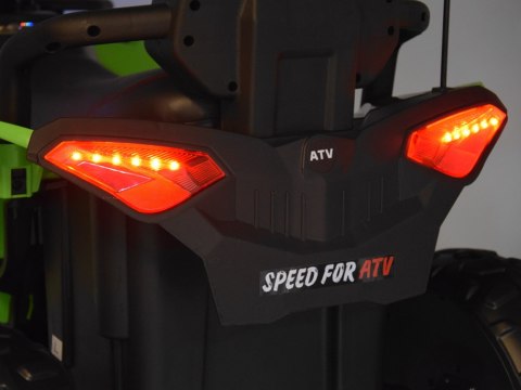 Duży quad na akumulator dla dziecka 4x4 PA0328 Zielony