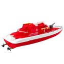 Łódź Motorówka Zdalnie Sterowana RC 1:28 Ratunkowa Czerwona