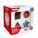 WOOPIE Elastyczna Kostka Sensoryczna Sorter dla Dzieci Kolorowe Kształty 11 el.