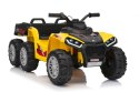 Pojazd Quad Sport TX ATV Żółty