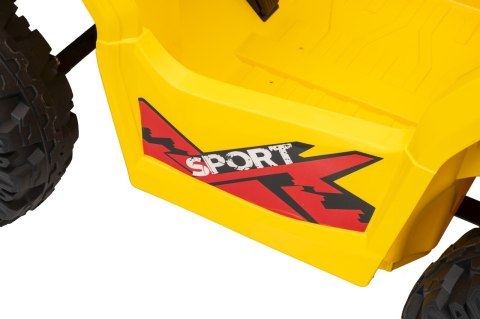 Pojazd Quad Sport TX ATV Żółty