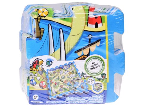 Puzzle piankowe Mata uliczka wyścigi 31x31 ZA3150