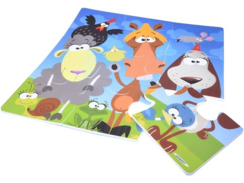 Puzzle piankowe mata Zwierzęta 37cm x 37cm ZA3151
