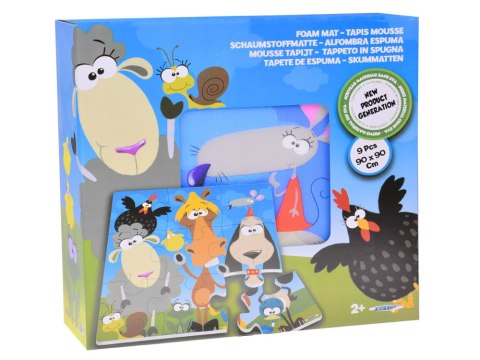 Puzzle piankowe mata Zwierzęta 37cm x 37cm ZA3151
