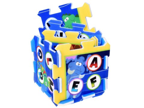 Puzzle piankowe mata Zwierzęta Alfabet ZA3148