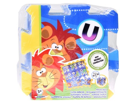 Puzzle piankowe mata Zwierzęta Alfabet ZA3148