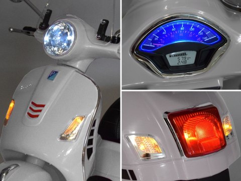 Skuter elektryczny na akumulator VESPA GTS Super dla dziecka PA0333