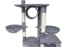 Drapak dla kota wieża 250cm plac zabaw dla kotków drzewko wieża z legowiskiem