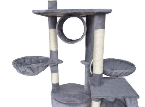 Drapak dla kota wieża 250cm plac zabaw dla kotków drzewko wieża z legowiskiem