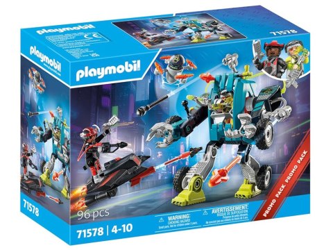 Klocki Playmobil 71578 Robot kontra Szybowiec Zestaw 96 elem ZA5993