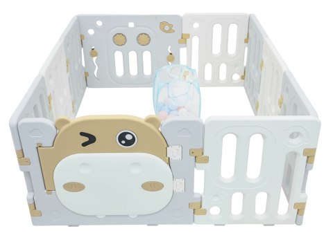 Płotek/Kojec Modułowy Hipcio Brązowy