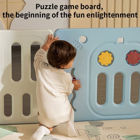 Płotek/Kojec Modułowy Hipcio Niebieski