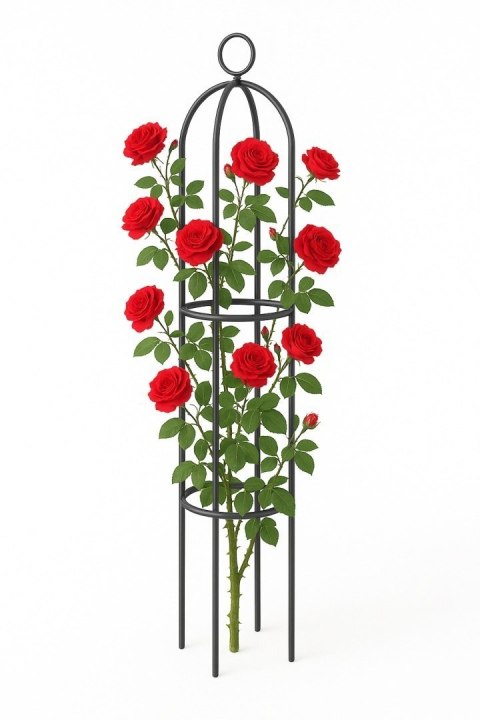 Metalowa pergola ogrodowa wspornik na róże 150cm