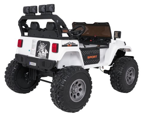 Pojazd Extreme Sport 4x4 Zmienna Wielkość Biały
