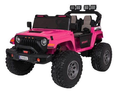 Pojazd Extreme Sport 4x4 Zmienna Wielkość Różowy