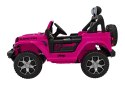 Pojazd Jeep Wrangler Rubicon Różowy