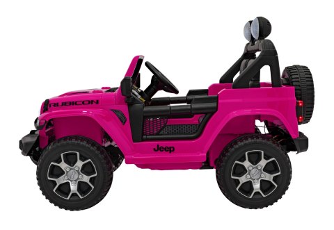 Pojazd Jeep Wrangler Rubicon Różowy