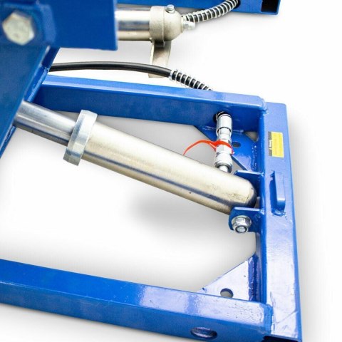 RAMPA RAMPY HYDRAULICZNE WARSZTATOWE KOMPLET 2 SZTUKI Z PODNOŚNIKIEM