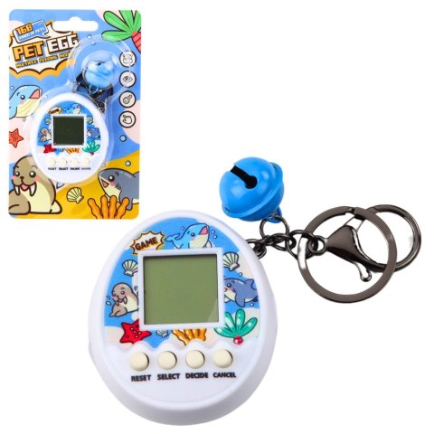 Tamagotchi Pet Egg Gra Elektroniczna 168 Zwierzątek Brelok Z Dzwoneczkiem
