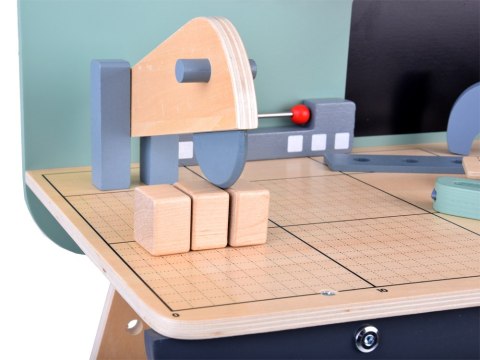 Warsztat drewniany dla małego majsterkowicza narzędzia dla dzieci ZA5616