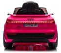 AUDI SQ8 RÓŻOWY Auto na akumulator, Pilot, Światła, Muzyka, Skóra, koła EVA