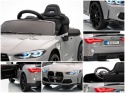 BMW m4 SZARY Auto na akumulator, Pilot, Światła, Muzyka, Koła EVA