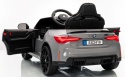 BMW m4 SZARY Auto na akumulator, Pilot, Światła, Muzyka, Koła EVA