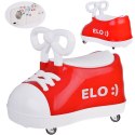 Czerwony TRAMPEK Elo :) - JEŹDZIK but Super-obrotowy + muzyka SP0813
