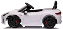 Maserati GranTurismo BIAŁY Auto na akumulator, Skóra, Pilot, Światła, Muzyka, Koła EVA